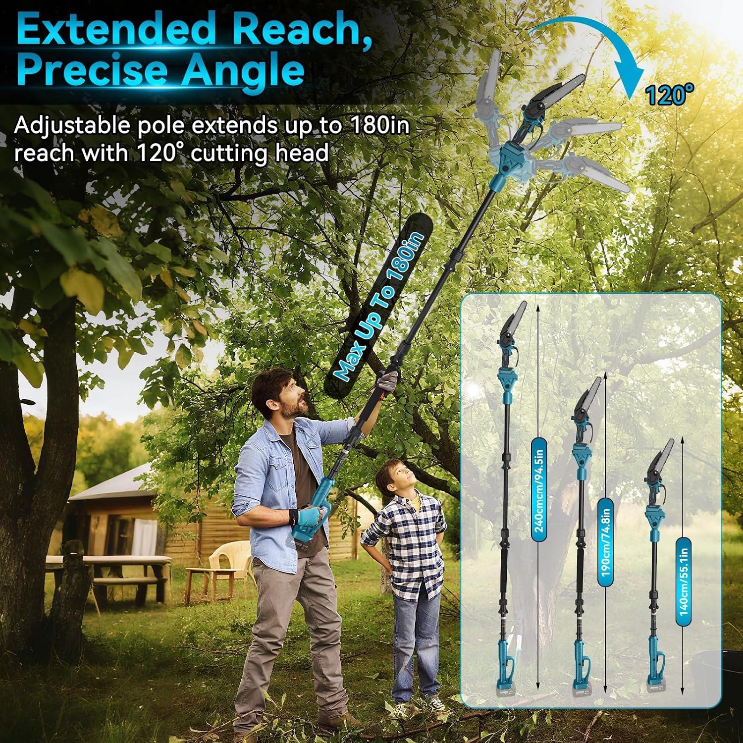 Accu Takkenschaar & Mini Kettingzaag: 2-in-1 met 59% Korting!