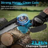 Accu Takkenschaar & Mini Kettingzaag: 2-in-1 met 59% Korting!