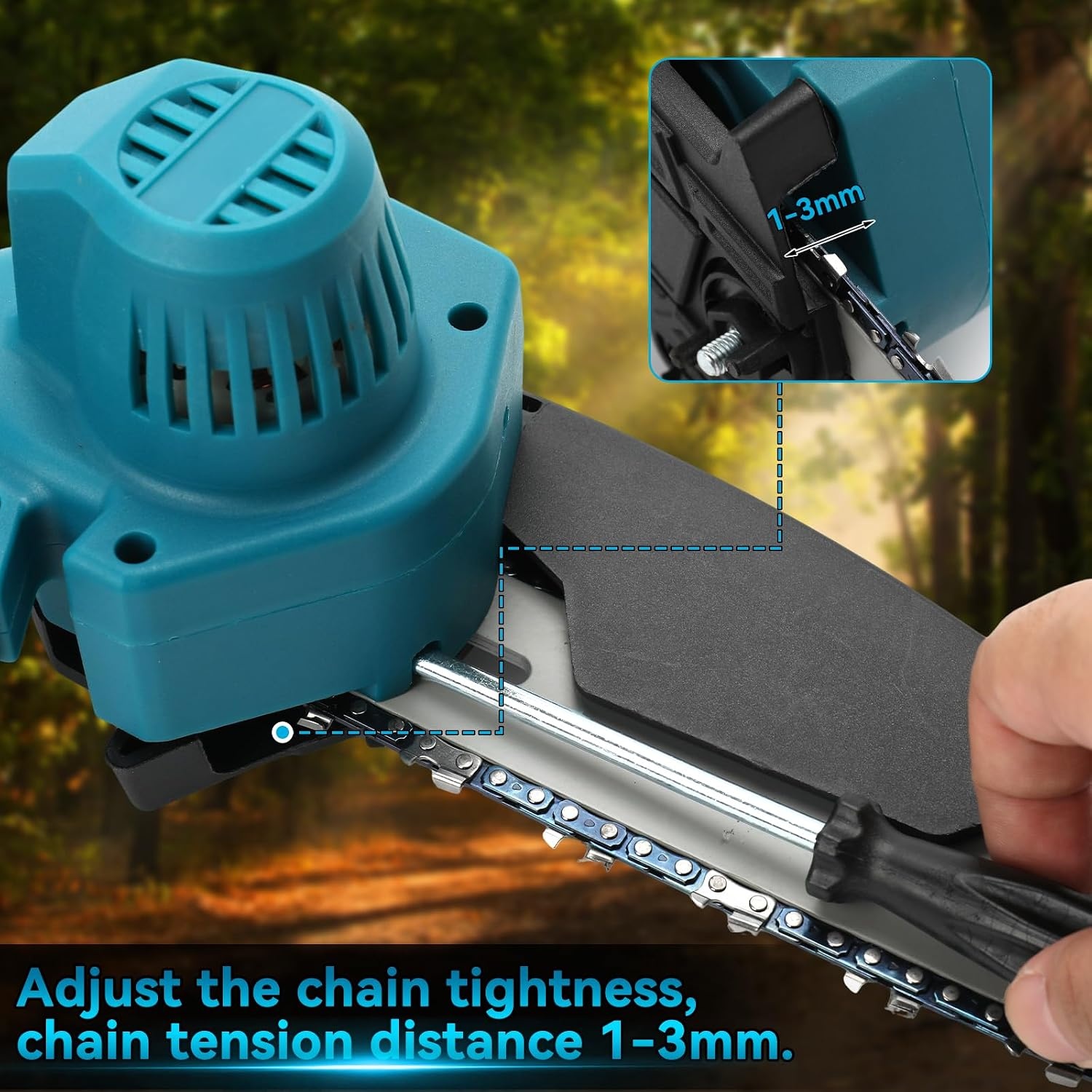 Accu Takkenschaar & Mini Kettingzaag: 2-in-1 met 59% Korting!