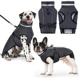 Waterdichte Honden Winterjas met Harnas - Warm & Reflecterend (57% Korting)