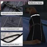 Waterdichte Honden Winterjas met Harnas - Warm & Reflecterend (57% Korting)