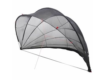 VidaXL Zwembadkoepel Zwart 592x590x275cm - 35% Korting