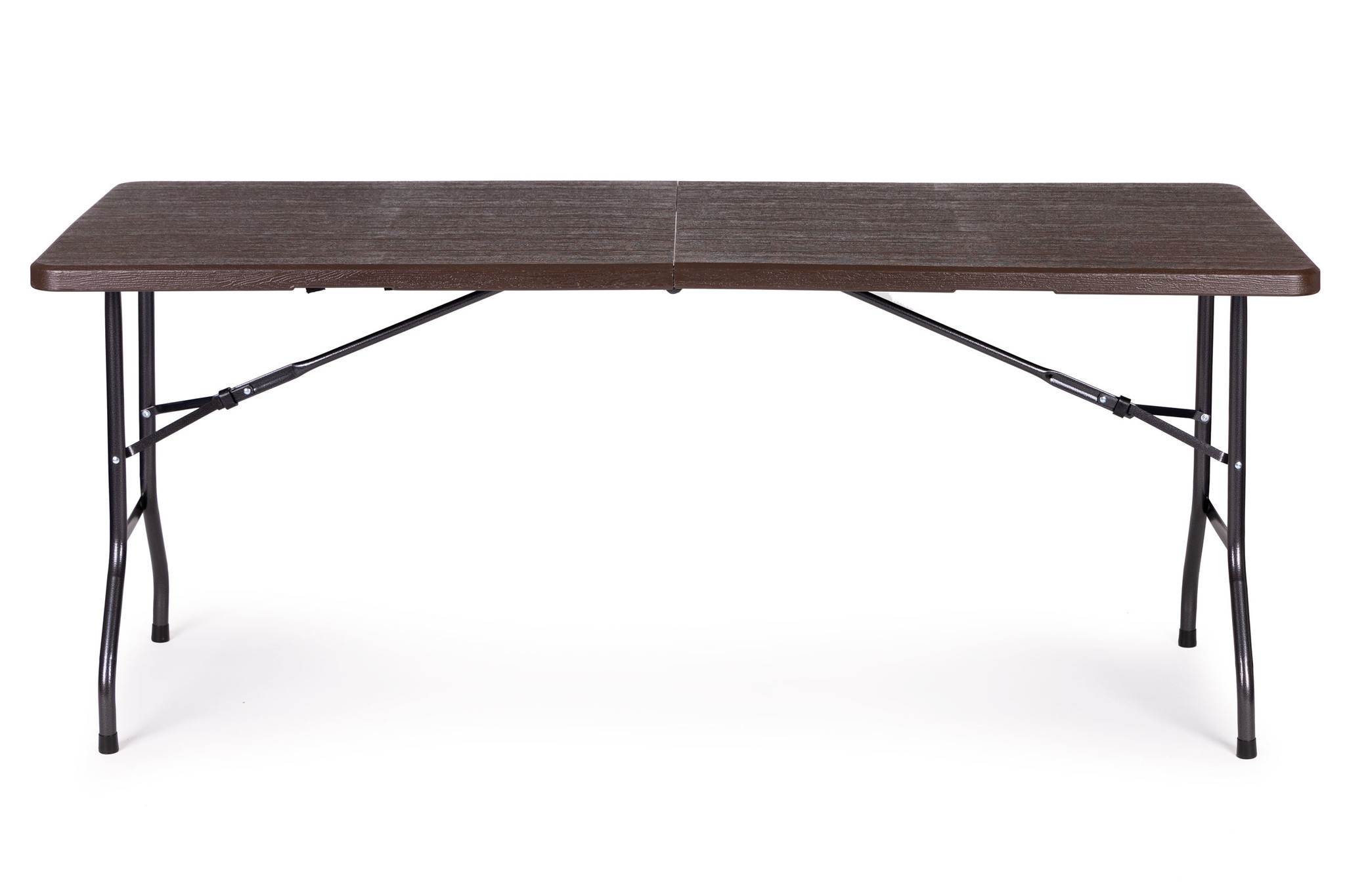 Campingtafel Set met 8 Bankjes - Houtlook - Opvouwbaar