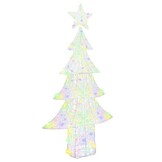vidaXL Kerstdecoratie Acryl LED Multikleur 180 cm | 34% Korting