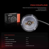 Koppeling Koelventilator Mercedes-Benz Sprinter (2000-2006) - 59% Korting