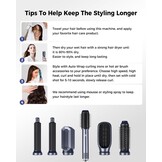 6-in-1 Haarstyler Warmluchtborstel: Krullen, Drogen & Volume met Korting