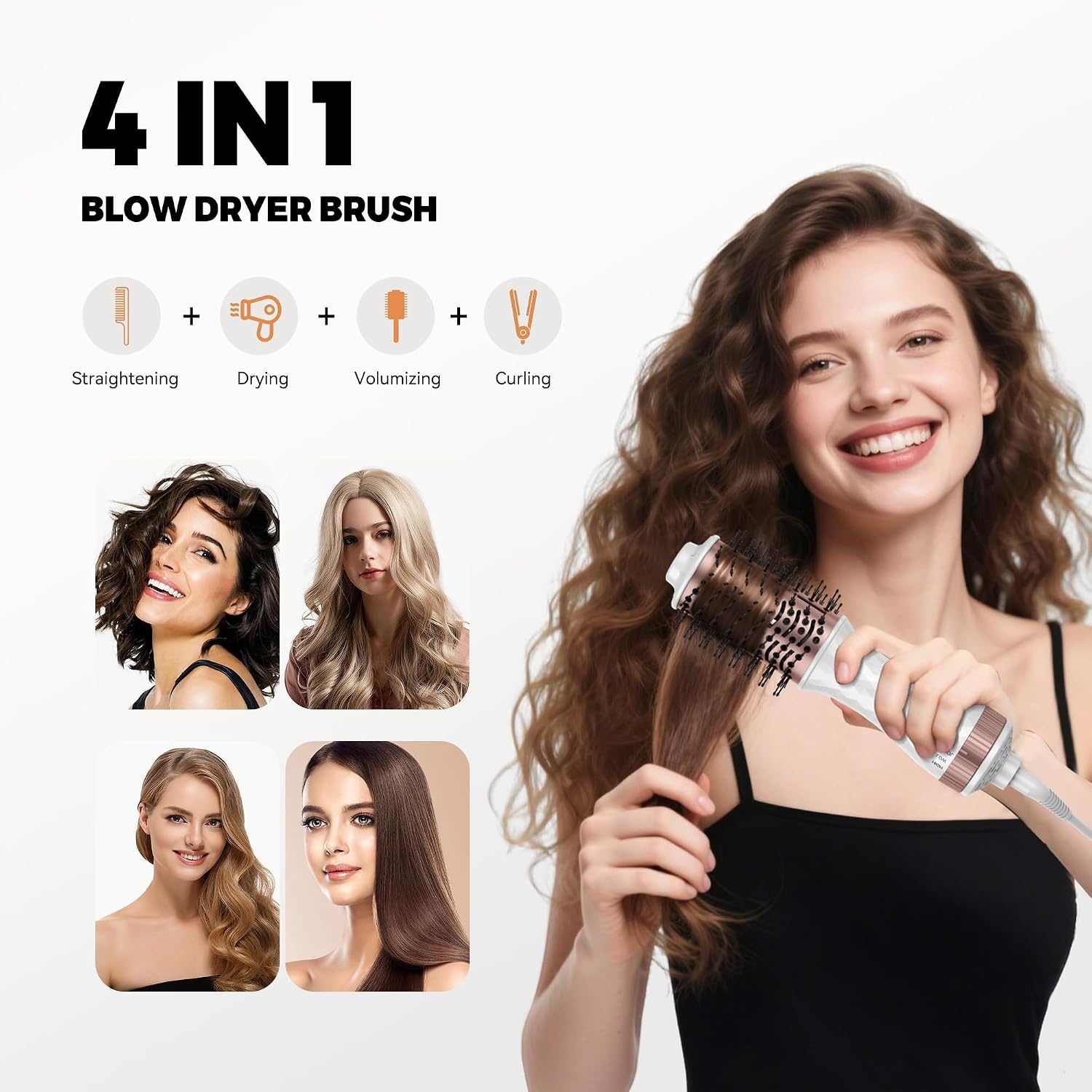 Ronde Borstelföhn MINI - Haarstyling Tool (57% Korting)