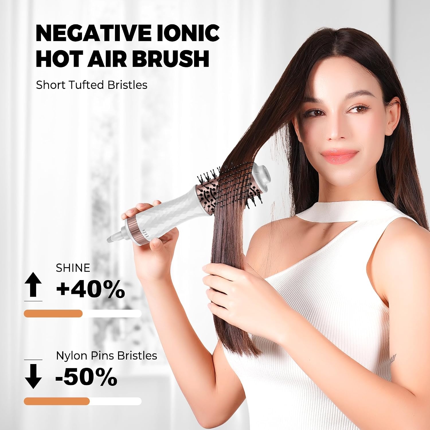 Ronde Borstelföhn MINI - Haarstyling Tool (57% Korting)