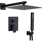 Inbouwdoucheset Zwart 61% Korting | RVS Hoofddouche & Handdouche