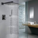 Inbouwdoucheset Zwart 61% Korting | RVS Hoofddouche & Handdouche