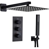 Inbouwdoucheset Zwart 61% Korting | RVS Hoofddouche & Handdouche