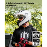 Integraalhelm Motocross Grijs-Rood Maat L met 34% Korting