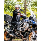 Integraalhelm Motocross Grijs-Rood Maat L met 34% Korting