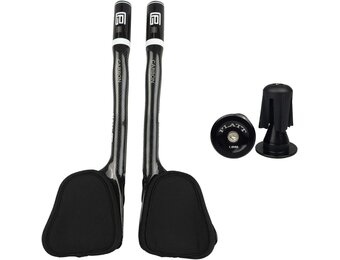 PLATT Carbon Aerobar Fiets Stuur - Aero/Tri Stuur (Wit)