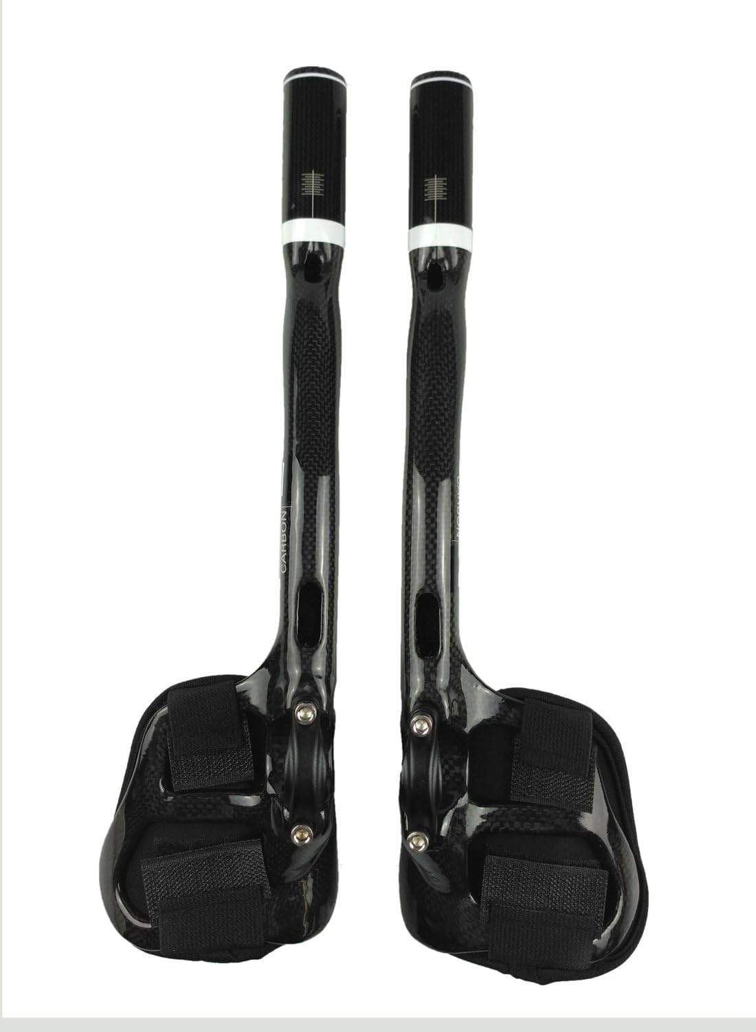 PLATT Carbon Aerobar Fiets Stuur - Aero/Tri Stuur (Wit)