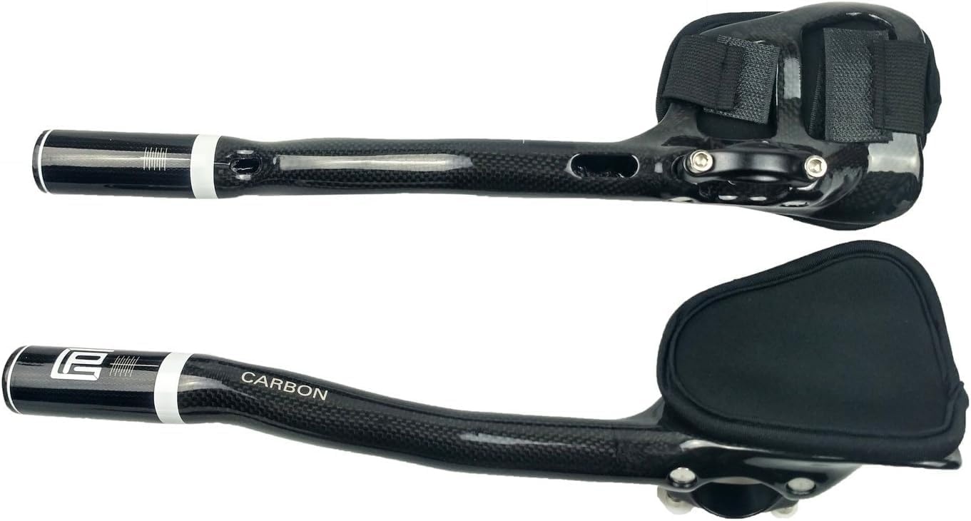 PLATT Carbon Aerobar Fiets Stuur - Aero/Tri Stuur (Wit)