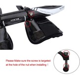PLATT Carbon Aerobar Fiets Stuur - Aero/Tri Stuur (Wit)