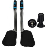 PLATT Carbon Aerobar Fiets Stuur - Aero/Tri Stuur (Wit)