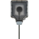 SCHWAIGER SOAD0100 Outdoor Socket, Surface-Mounted Outdoor Socket, Weatherproof Cover, IP66, Angle Plug, Click Closure, UV-Resistant, Weatherproof, Garden Socket