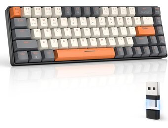 Draadloos Mechanisch Toetsenbord RK68 - 33% Korting!
