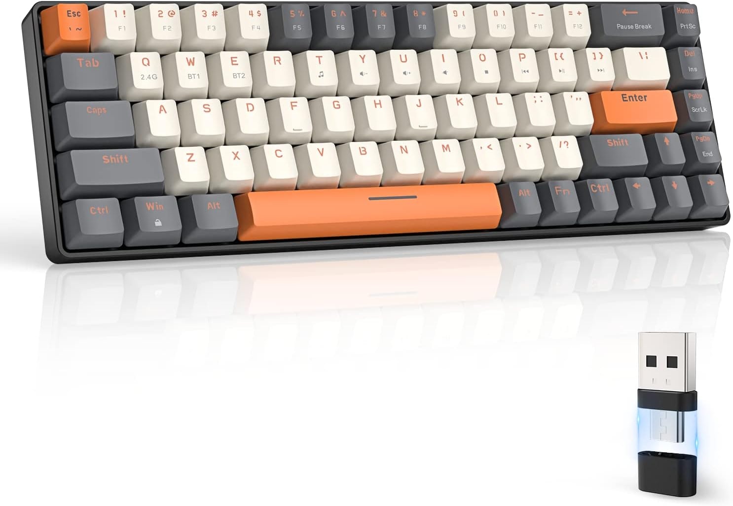 Draadloos Mechanisch Toetsenbord RK68 - 33% Korting!