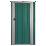 VidaXL Tuinschuur Staal Groen - 54% Korting!