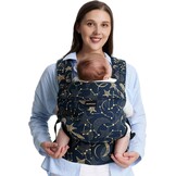 Ademende Baby Draagzak Zwart (3-24M) - 34% Korting!