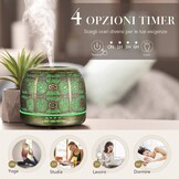 Ultrasone Aroma Diffuser 500ml - 56% Korting!