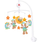 Muziek Mobile Baby Bosdieren Grijs 65cm - 59% Korting