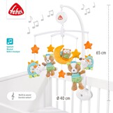 Muziek Mobile Baby Bosdieren Grijs 65cm - 59% Korting