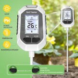 Digitale Bodemmeter 4-in-1 - Meet pH, Vochtigheid, Licht & Temperatuur - 55% Korting!