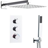 Inbouwdoucheset Matzwart RVS - 35% Korting