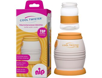 Fleswaterkoeler Baby: Kokend Water Koelen in 80 Sec. 33% Korting!