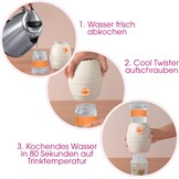 Fleswaterkoeler Baby: Kokend Water Koelen in 80 Sec. 33% Korting!