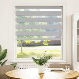 Lichtgrijs Zebra Rolgordijn 105x150cm - 32% Korting!