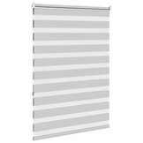 Lichtgrijs Zebra Rolgordijn 105x150cm - 32% Korting!