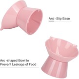 Verhoogde Kattenvoerbak 15° Kantelbaar - Roze | 54% Korting
