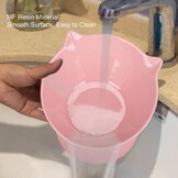 Verhoogde Kattenvoerbak 15° Kantelbaar - Roze | 54% Korting
