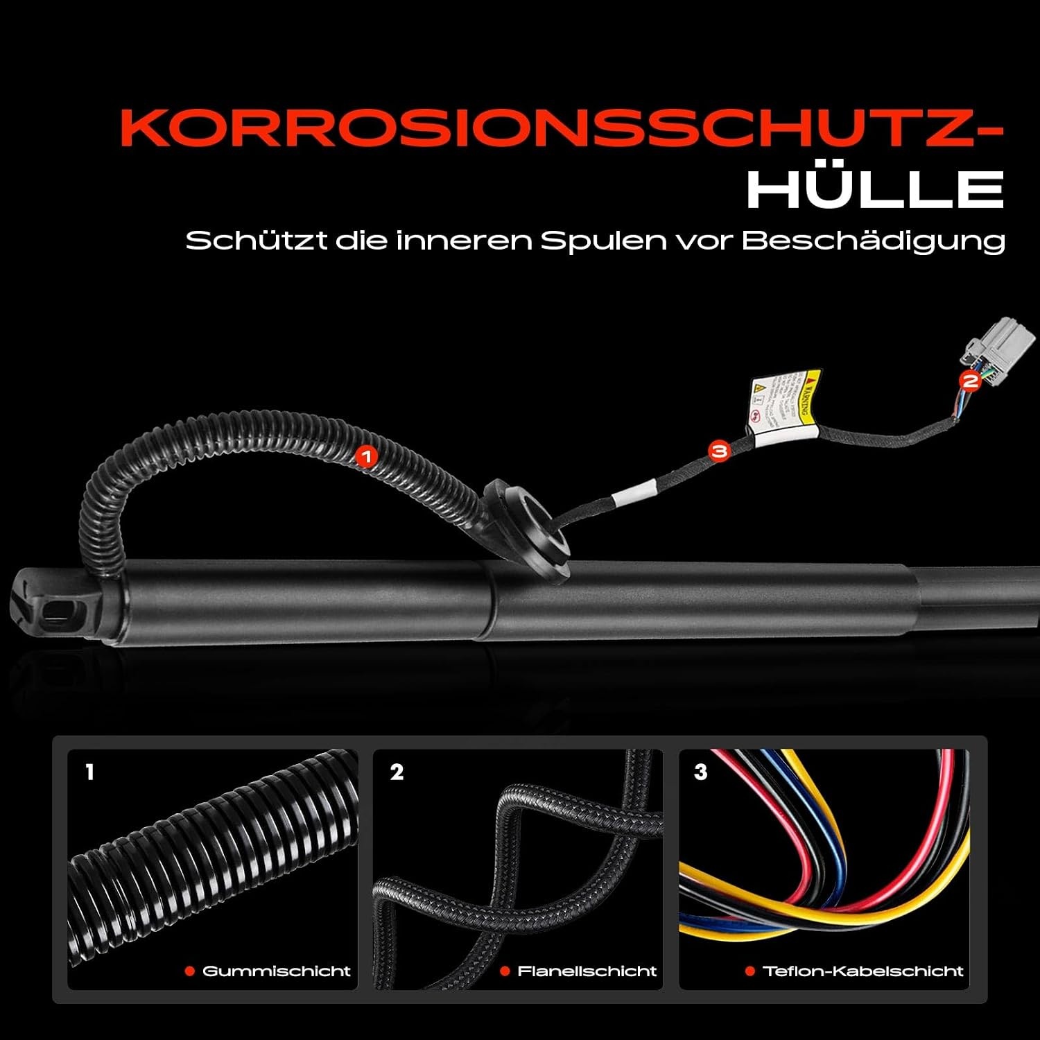 Gasveer Kofferbak Linksachter Mercedes-Benz GLC Coupe C253 | 58% Korting
