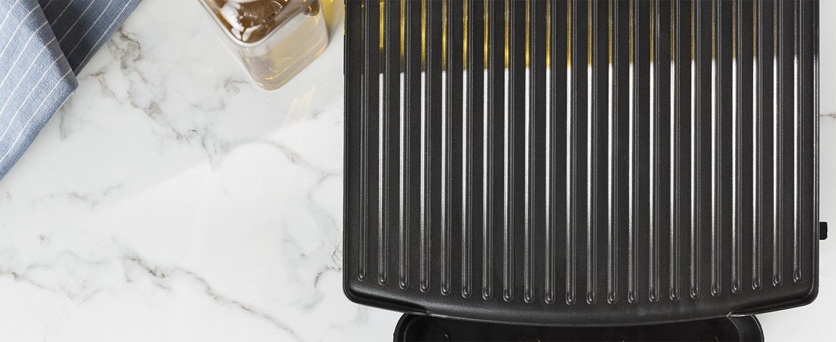 Contactgrill Panini & Tosti - 2000W - 30x24cm - Verticaal Opbergen