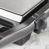 Contactgrill Panini & Tosti - 2000W - 30x24cm - Verticaal Opbergen
