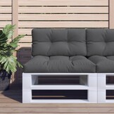 vidaXL Palletkussens Antraciet (40% Korting)