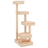 Kattenmeubel massief grenenhout - 45,5x49x103 cm - 54% Korting