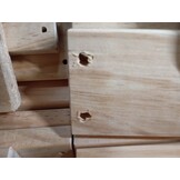 Kattenmeubel massief grenenhout - 45,5x49x103 cm - 54% Korting