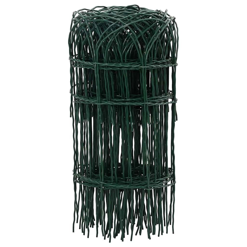 VidaXL Borderafscheiding Groen IJzer - 10m - 33% Korting!