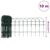 VidaXL Borderafscheiding Groen IJzer - 10m - 33% Korting!