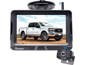 Draadloze Achteruitrijcamera met 5" HD Monitor