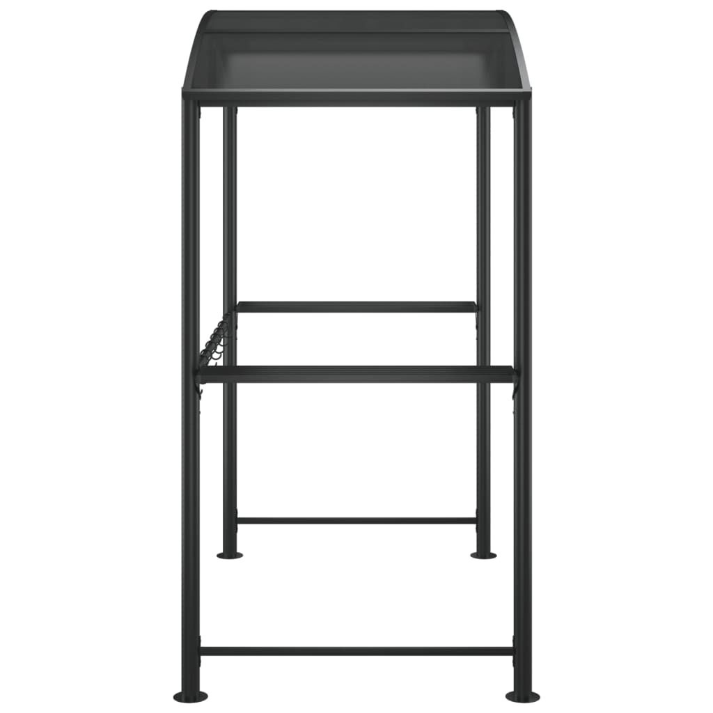 Barbecue Overkapping Staal Antraciet - 35% Korting!