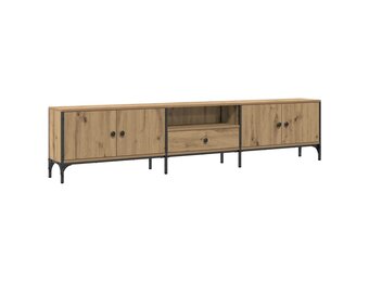 TV-meubel met Lade 200cm Artisanaal Eiken - 35% Korting