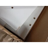 Wit Bureau 100x55x75 cm met Vakken - 53% Korting